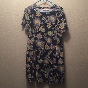 Loft Paisley Print Swing dress